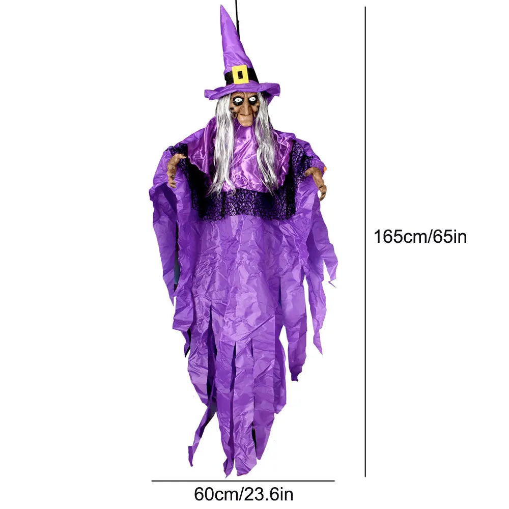 Halloween Decoration Hanging Pumpkin Head Scream