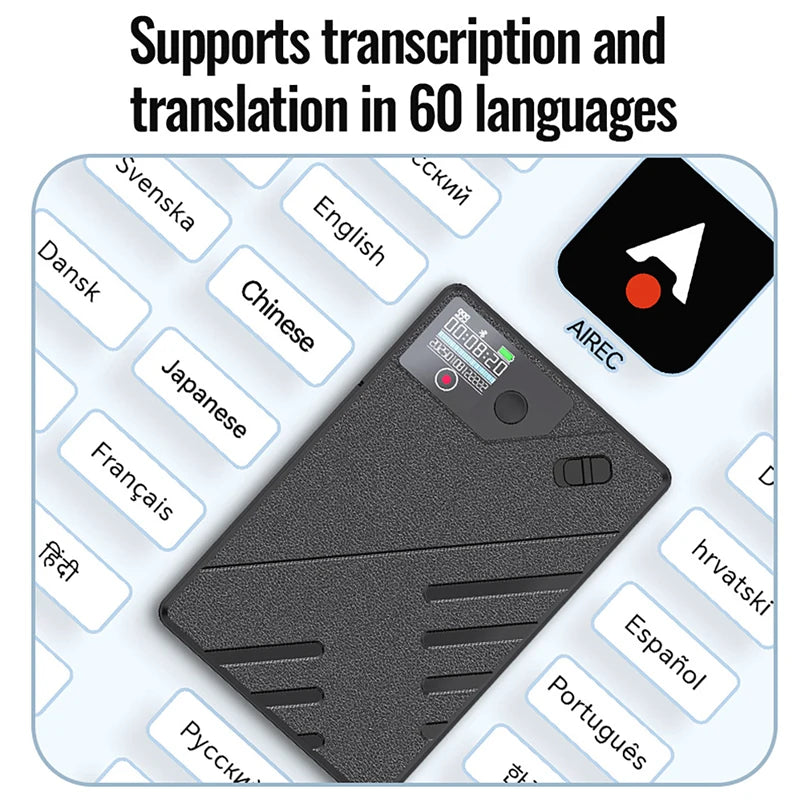 AI Voice Recorder GPT Smart Voice To Text Recorder APP Control