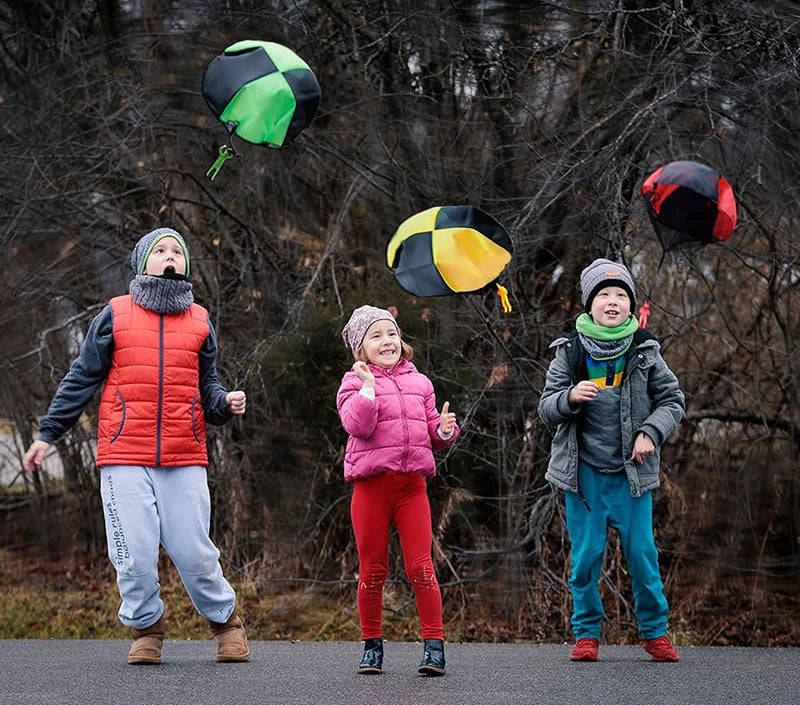 Parachute Toys for Kids Tangle Free Outdoor Flying Parachute