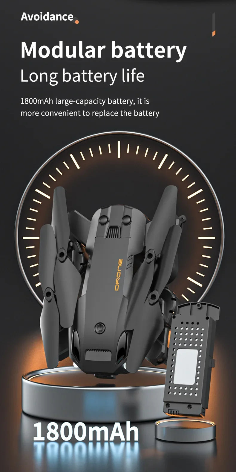 New Q6 5G WIFI 8k Drone HD Dual Camera FPV RC Drone