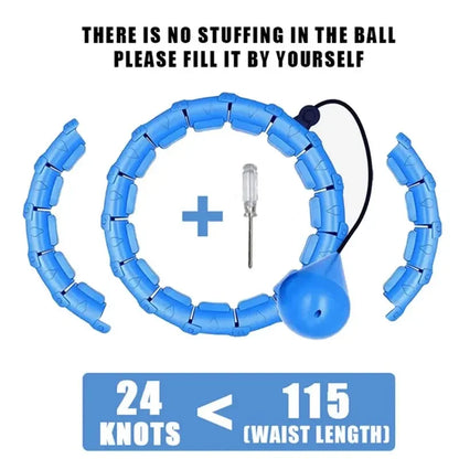 Weighted Sports Circle Hoops for Adults Weight Loss