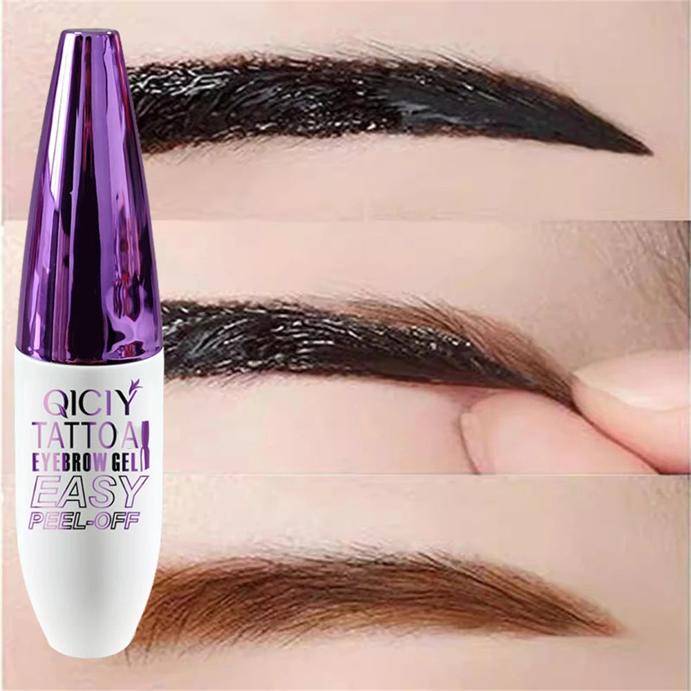 Peel Off Eyebrow Gel Tint Waterproof Long Lasting Semi Permanent