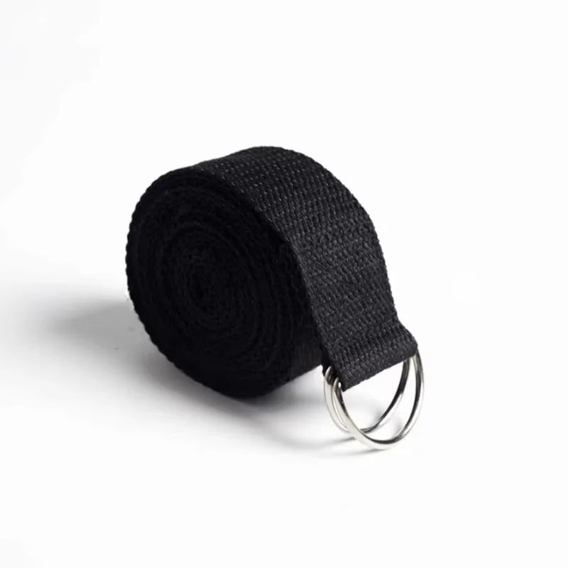 Yoga Strap Cotton Exercise Yoga Belt Adjustable