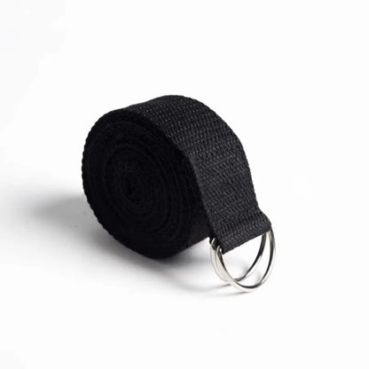 Yoga Strap Cotton Exercise Yoga Belt Adjustable