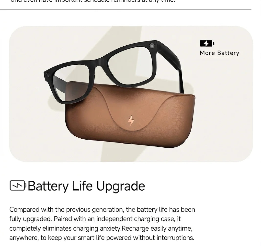 NEW MT5 Ultra AI Smart Glasses Real-time Translation Glasses
