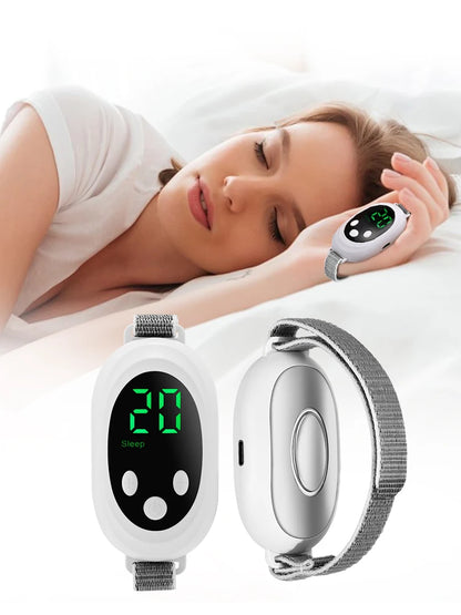 EMS Microcurrent Sleep Aid Watch Pulse Acupoint Stimulation