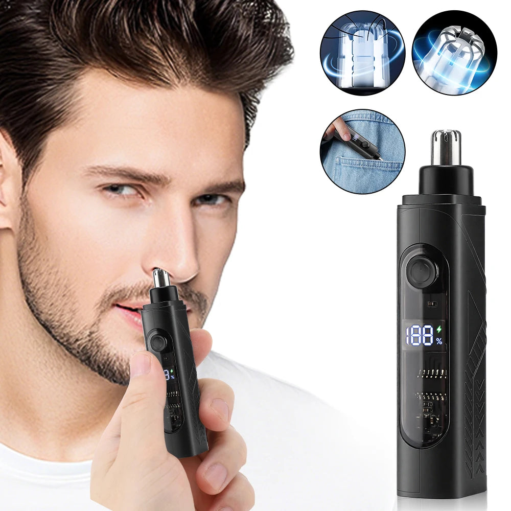 Electric Nose Hair Clipper Rechargeable Professional Trimmer