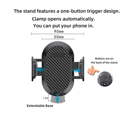 Car Phone Holder For ZEEKR X/001/009/7X Non-destructive