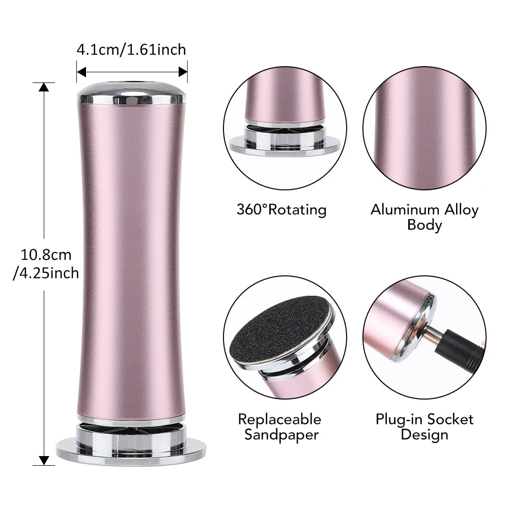 Electric Foot Callus Remover Foot Care File Heels