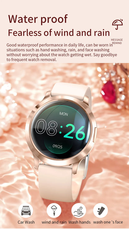 New Smart Watch For Women Gift 1.32 Inch Full Touch Screen