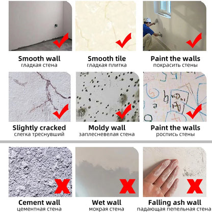 3D Self-Adhesive Wallpaper 70cm*1/5/10m Continuous Waterproof