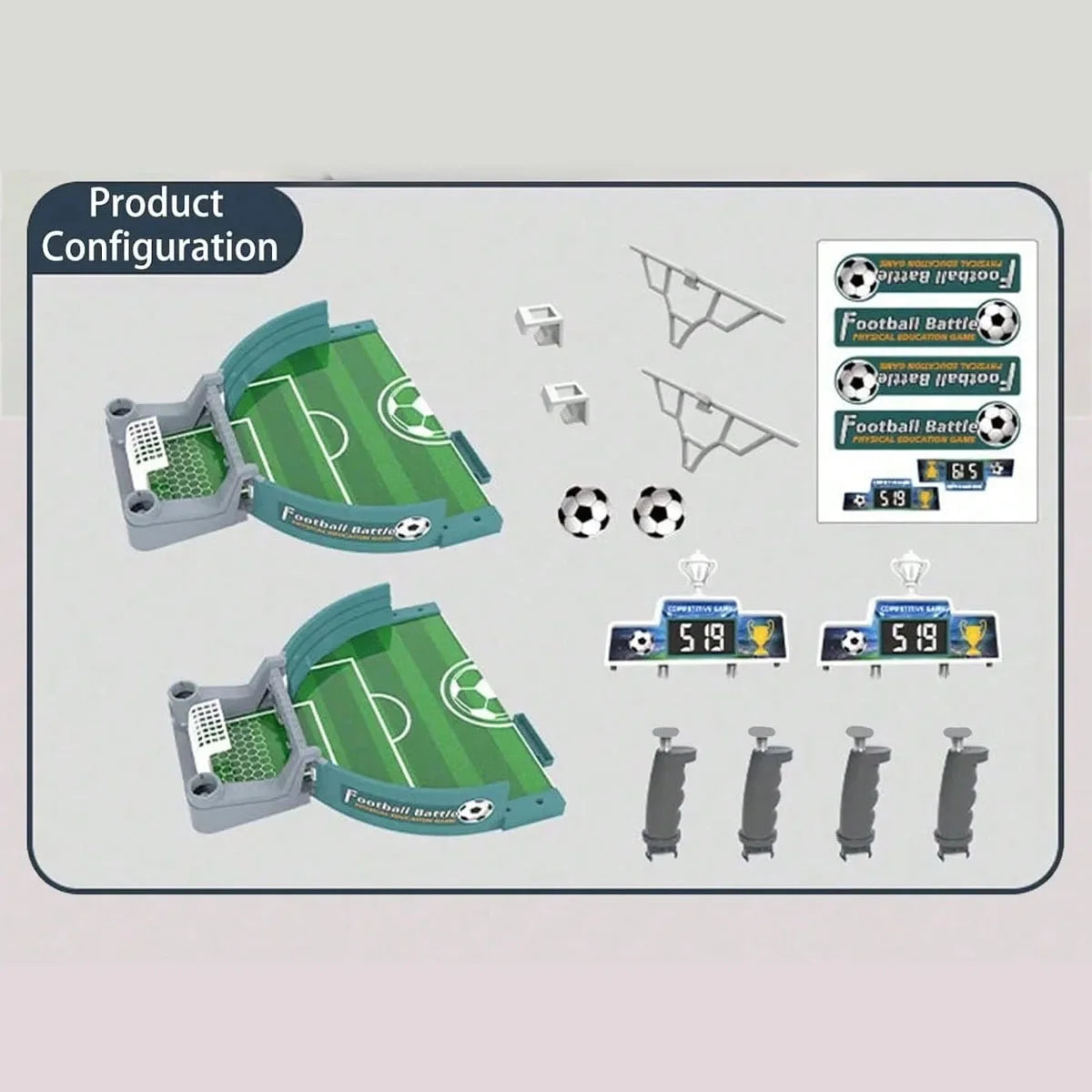Table Football Game, Two-Person Football Game Table Game