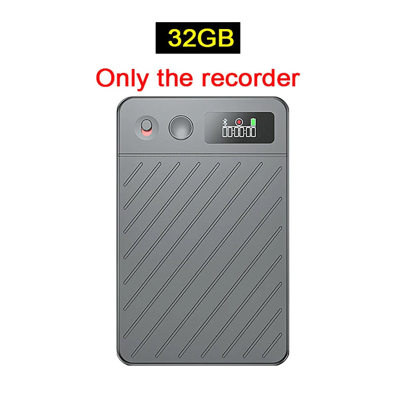 8-256GB AI Voice Recorder with Display Screen Real-Time Transcription