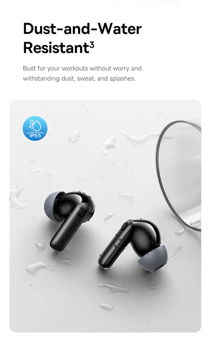 Baseus Bass BP1 Pro -50dB Noise Cancelling Wireless Earbuds