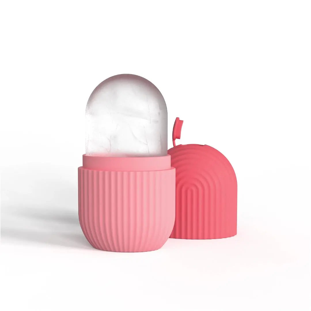 2-IN-1 Silicone Ice Roller Mold Mini Portable Face Cleansing