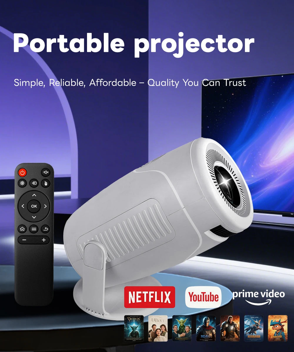 Perfect for Home Cinema Outdoor HY900 Projector
