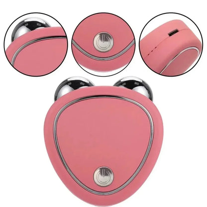 EMS Face Lifting Device Facial Microcurrent Roller Massage