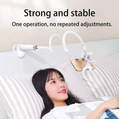 Lazy Bedside Desktop Mobile Phone Clamp Bracket