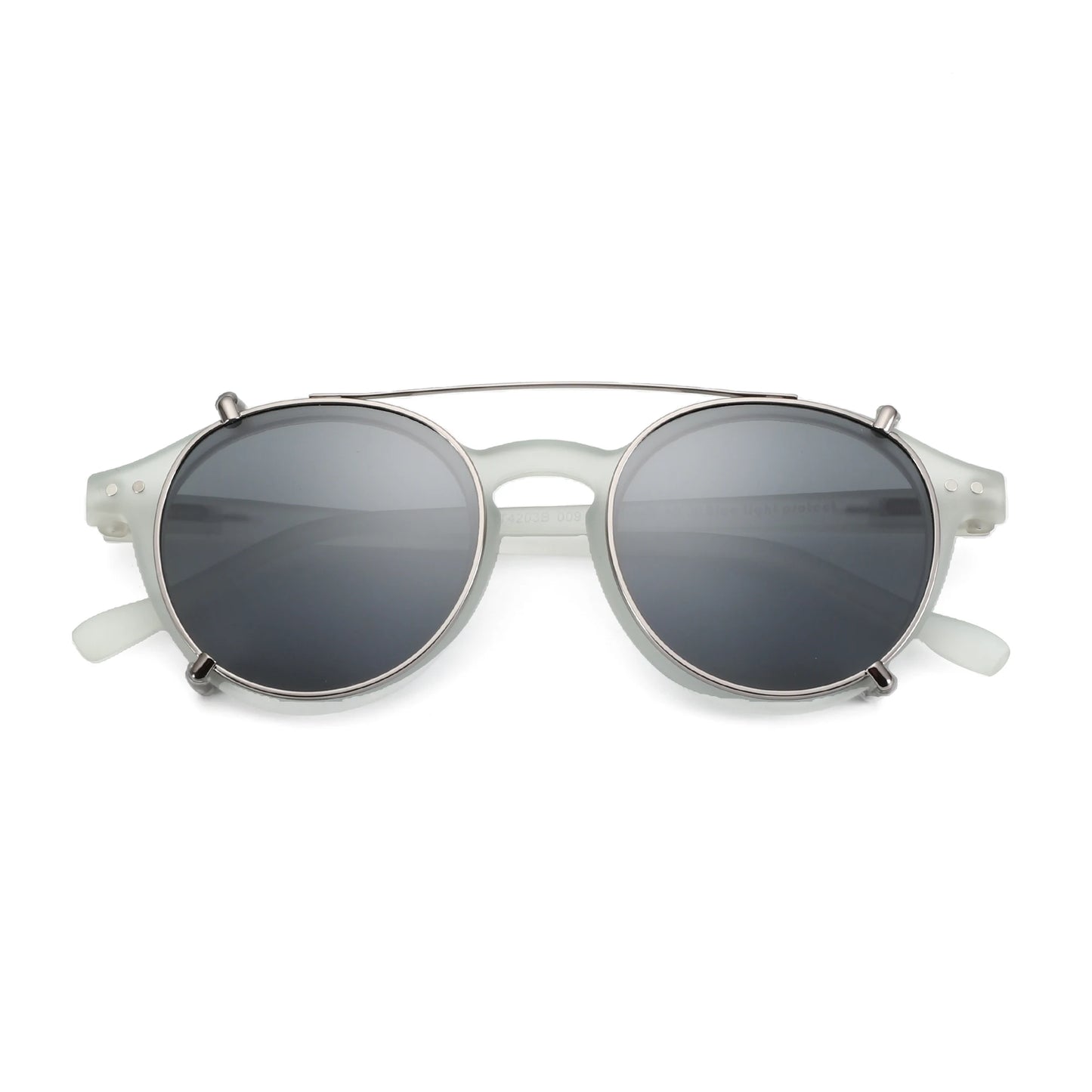 Steampunk Style Clip On Sunglasses for Men Women