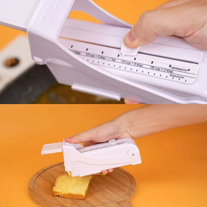 Adjustable Butter Cheese Dispenser With Stainless Steel Blade