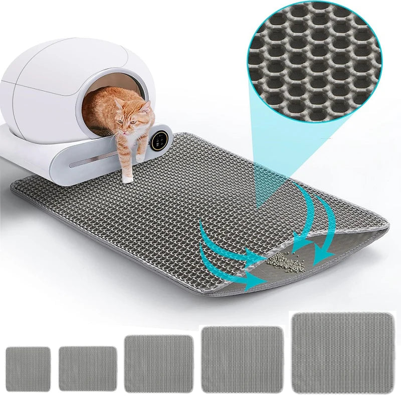 Cat Litter Mat Size Waterproof Pet Toilet Litter Trapping