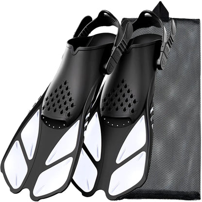 Snorkel Fins Swimming Flippers Adjustable Buckles