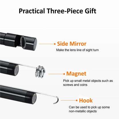 TYPE-C Endoscope Camera IP67 Waterproof 6 LEDs Adjustable
