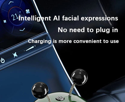 Smart Car Air Freshener AI Rechargeable Car Aroma Diffuser