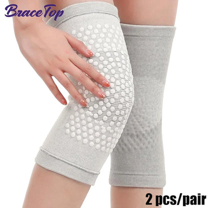 1 Pair Self Heating Support Knee Pads Knee Brace Warm