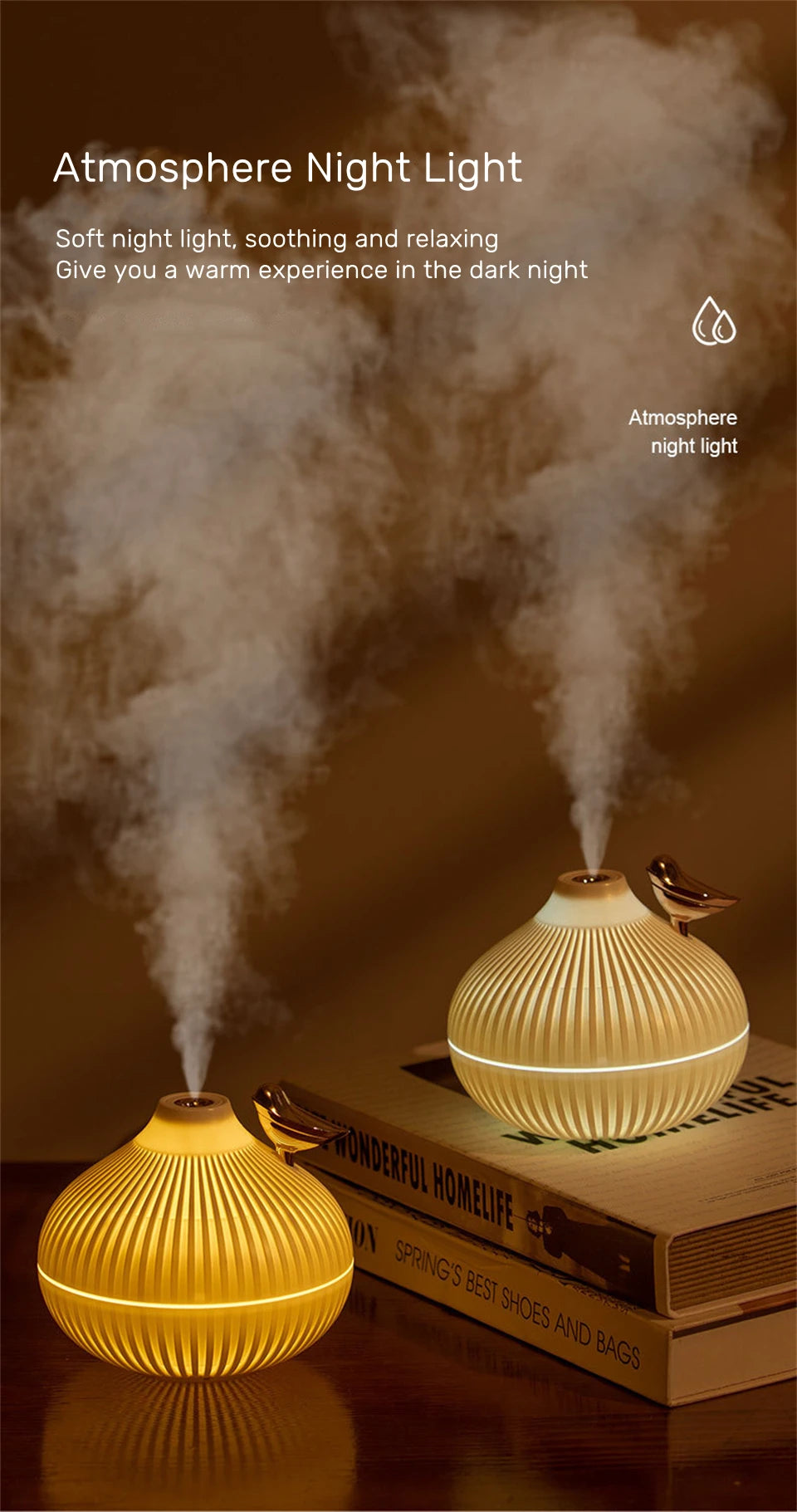 USB Air Humidifier Mini Water Aroma Diffuser