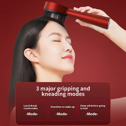 Electric Massage Comb Vibration Red Light Therapy Hair Growth