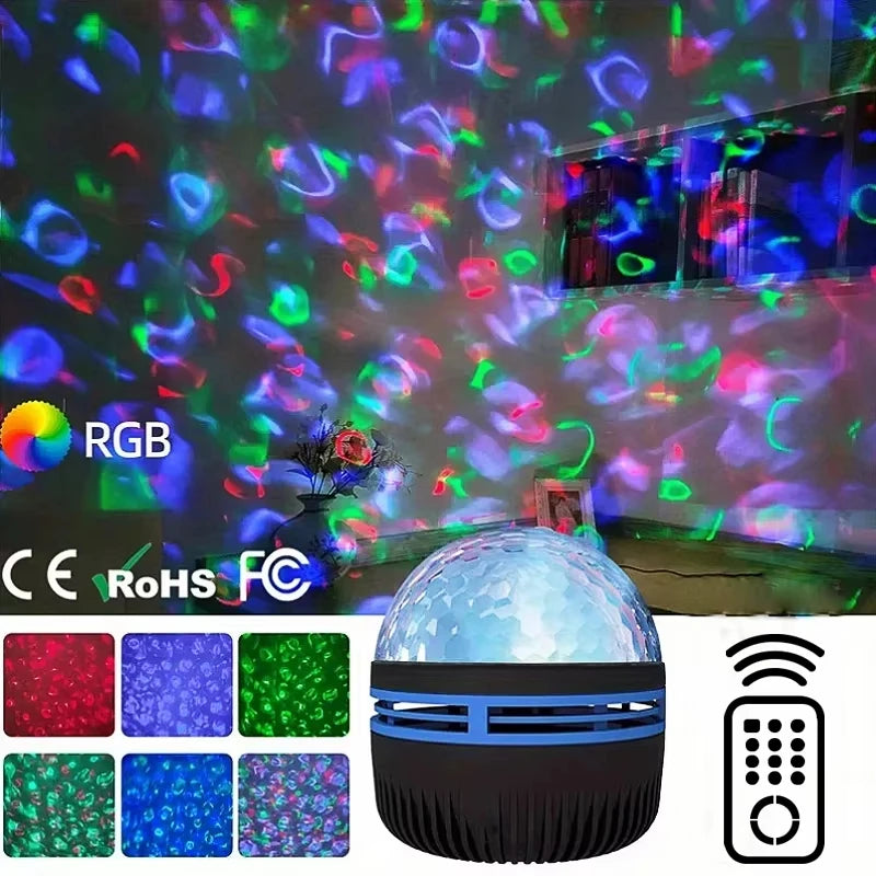 1pc Star Projector Galaxy Projector For Bedroom Night Light