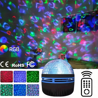 1pc Star Projector Galaxy Projector For Bedroom Night Light