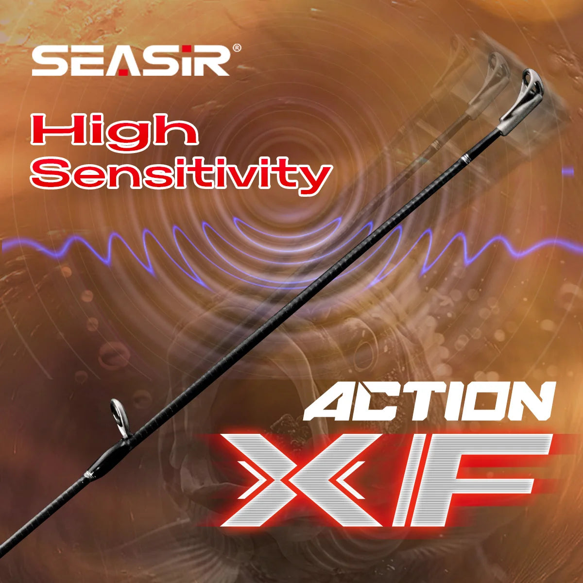 Seasir Salminus XF M/MH Spining & Casting Fishing Rod
