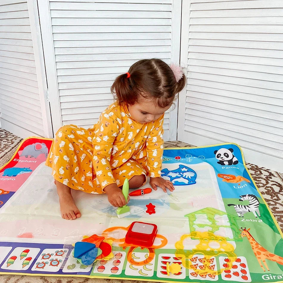 Magic Water Drawing Mat Coloring Doodle Mat