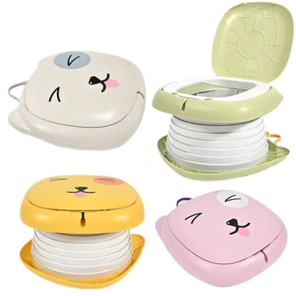 Portable Kid Boy Girl WC Toilet Seat Pot Kids Folding Toilet