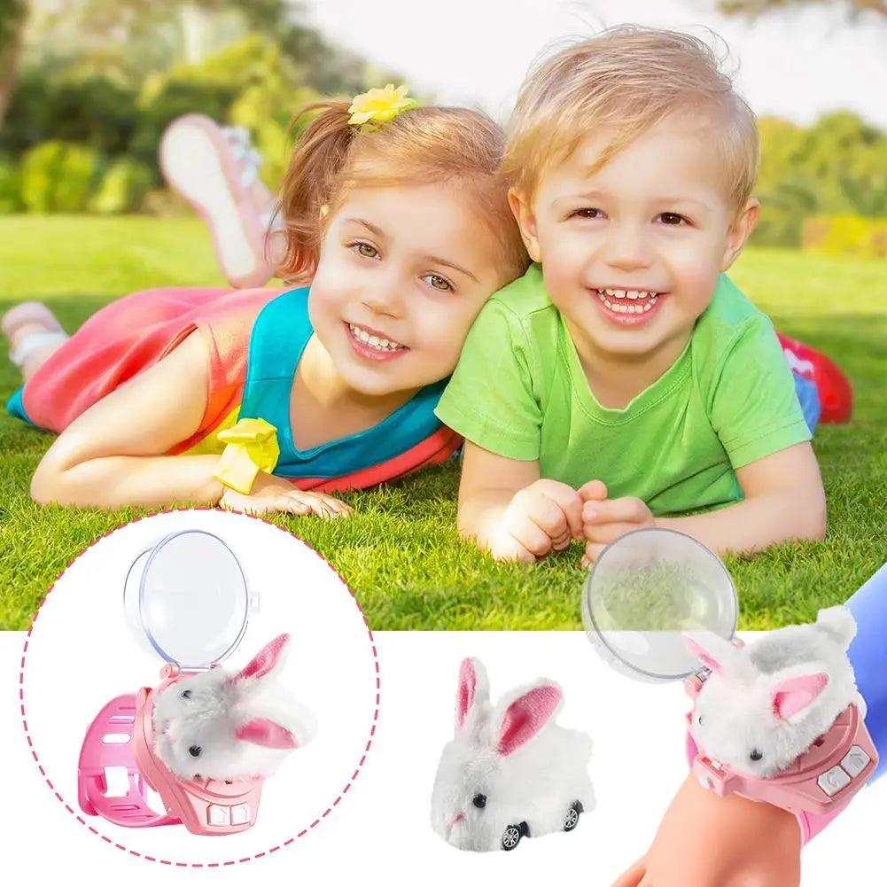 Children RC Car Mini Watch Toys With LED Lights