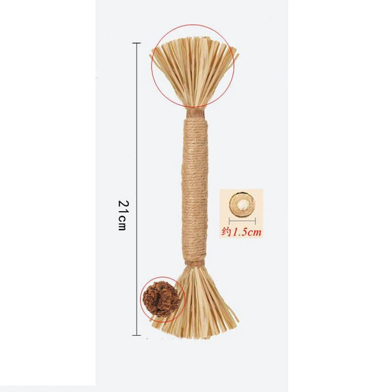Popular Wood Polygonum teasing cat toy snacks self-hi