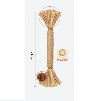 Popular Wood Polygonum teasing cat toy snacks self-hi