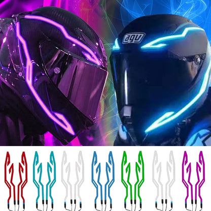 Waterproof LED Cold Light 4-in-1 Helmet Strip