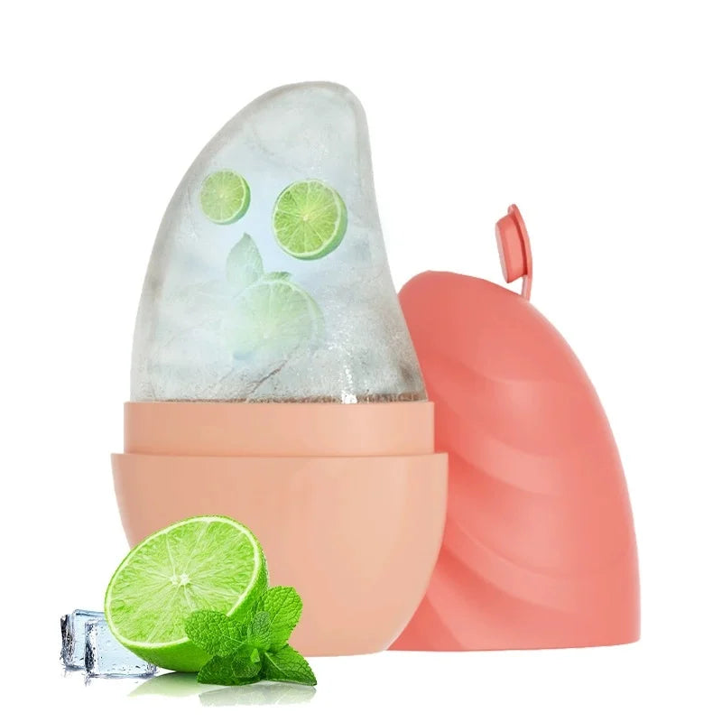Silicone Facial Ice Roller Mold Reusable Ice Cube Tray