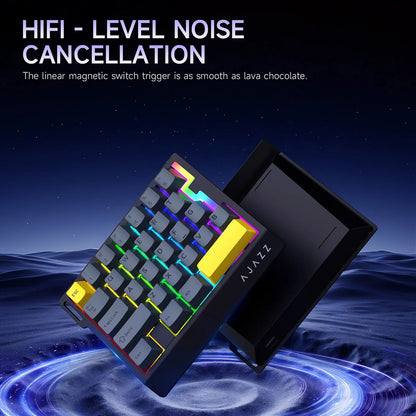 Wired One-Handed Gaming Keyboard HE Magnetic Switch