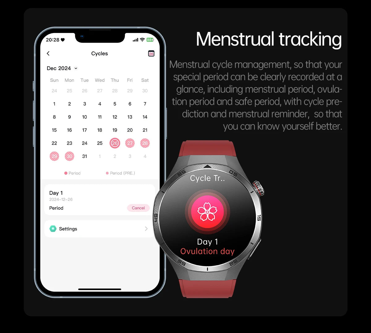 New Nursing Grade ECG+PPG Smart Watch Health Analysis