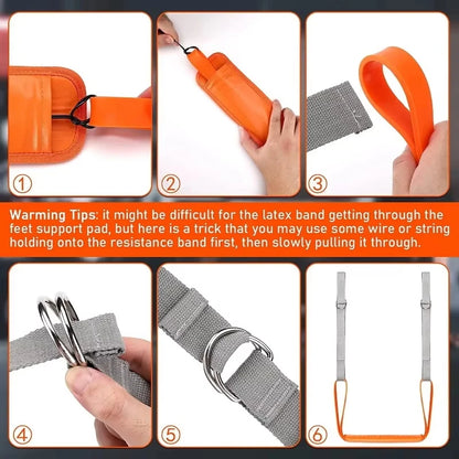 Horizontal bar pull up power band