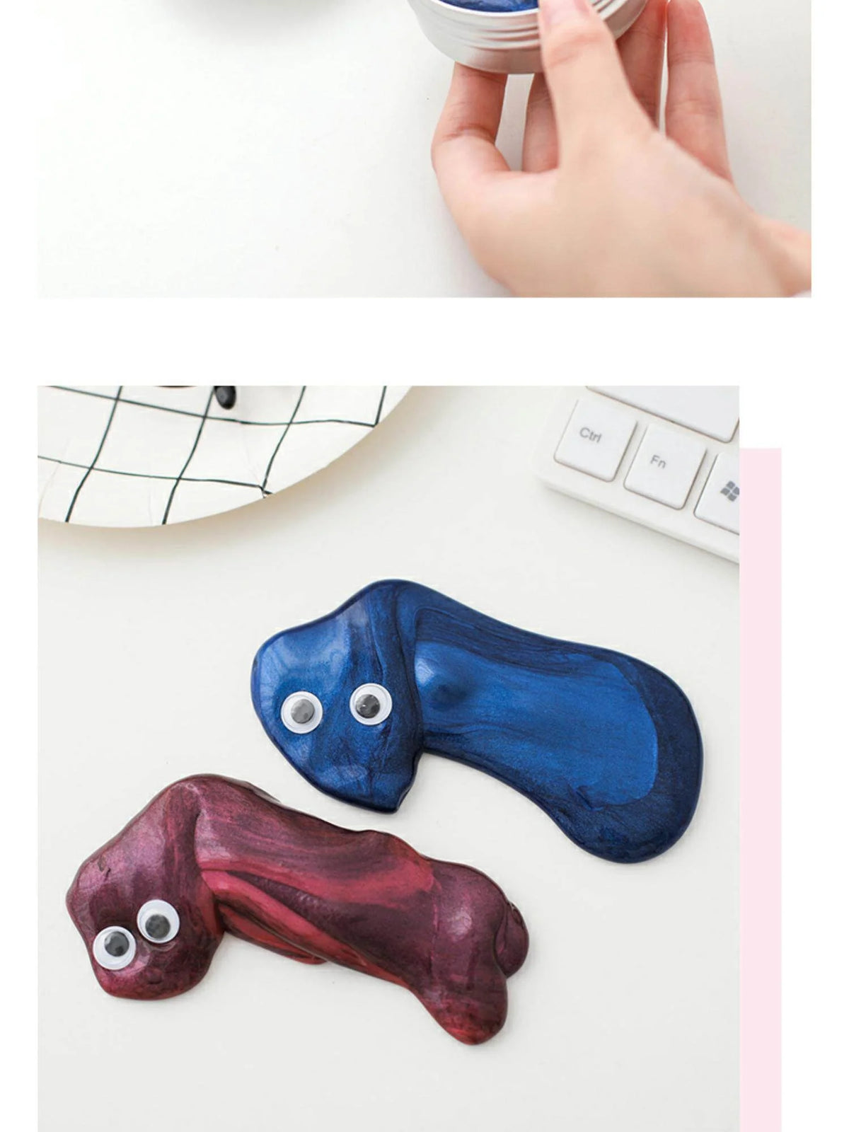 Magnetic Putty Slime Gravity Defying Magnet Toy