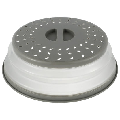 Foldable Microwave Splatter Cover Collapsible with Handle