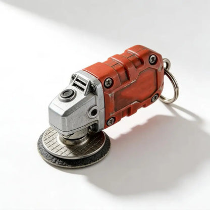 Mini Grinder Keychain 2-in-1 Miniature Angle Grinder