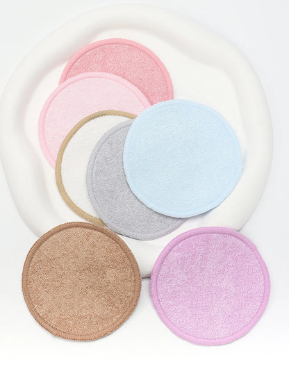 Bamboo Fiber Makeup Remover Pads Face Cleanser