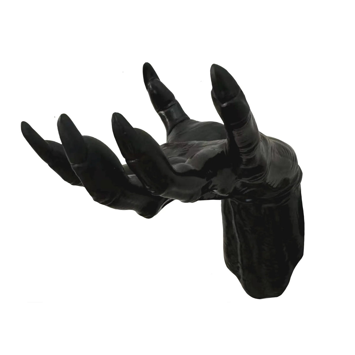 Christmas decorations, wall mounted creepy hands,
