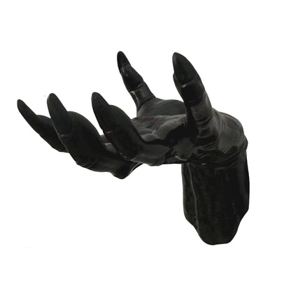 Christmas decorations, wall mounted creepy hands,
